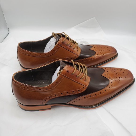 STACY ADAMS Men's Tinsley Wingtip Lace-Up Oxford | 11.5 | NWOB - Picture 4 of 16